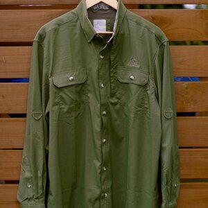 Ducks Unlimited Button Up Vented Fishing Shirt